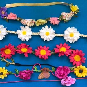 flower crowns / hippie headbands